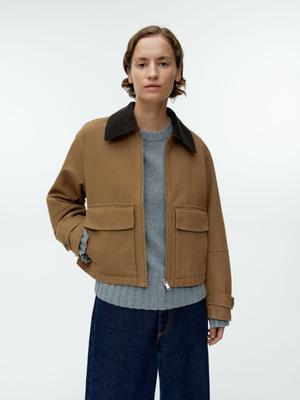 Canvas Zip Jacket - recommended by Xafsa Ismail