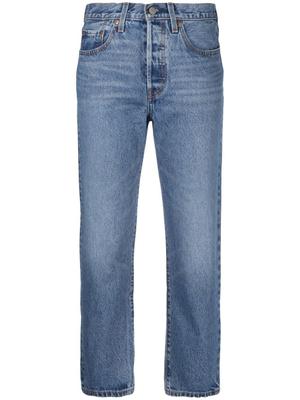 Levis 501® cropped straight-leg jeans - recommended by Linda Melissa