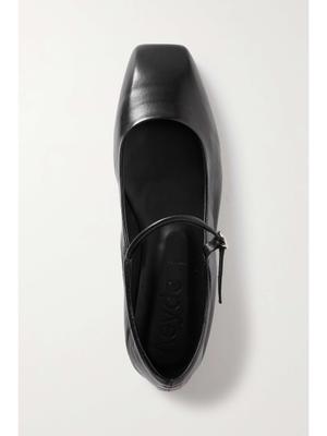 Uma leather Mary Jane ballet flats - recommended by Linda Melissa