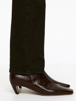 brown heeled boots - recommended by Claire Rose