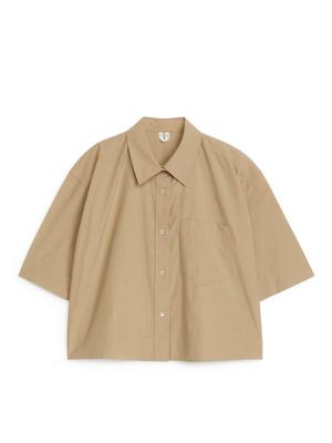 Short-Sleeve Cotton Shirt - recommended by Xafsa Ismail