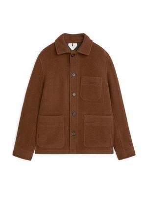 Wool Workwear Jacket - Beige - recommended by MENSWEARBIBLE