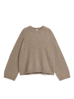 Alpaca Blend Jumper - Beige - recommended by Lucy Moon