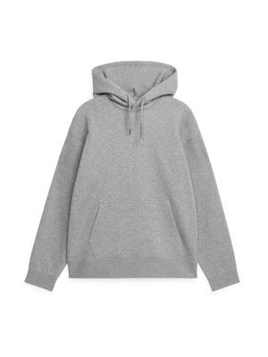 Relaxed Heavyweight Hoodie - Grey - recommended by MENSWEARBIBLE
