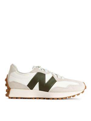 New Balance 327 Trainers - White - recommended by Lou Archell