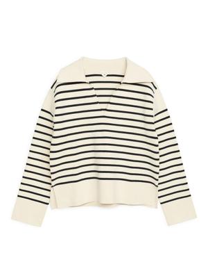 Striped Cotton Jumper - Blue - recommended by Natali 