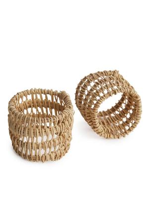 Napkin Rings - Beige - recommended by Inredningshjälpen