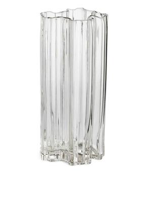 Irregular Glass Vase 25 cm - White - recommended by Alice