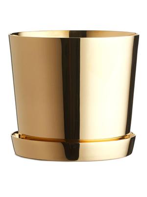 Brass Flower Pot 10 cm - Gold - recommended by Inredningshjälpen