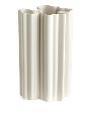 Ceramic Flower Vase - White - recommended by Vanessa Weiß