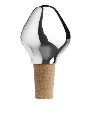 Silver Plated Bottle Stopper - Silver - recommended by Alice
