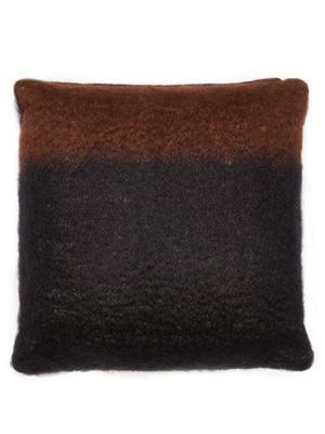 Viso Project - Striped Mohair Cushion - Brown Multi - recommended by Helen Powell