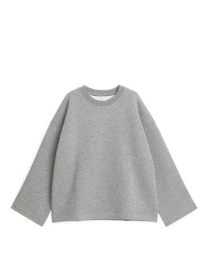 Oversized Sweatshirt - Grey - recommended by Johanna  Bradford