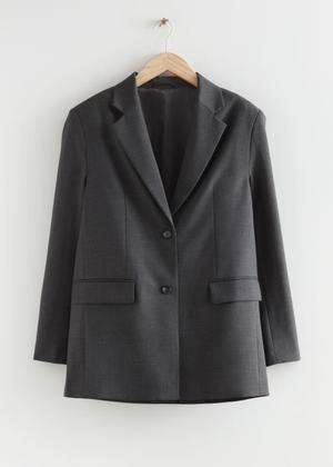 Relaxed Blazer - Grey - recommended by Naja Sierra