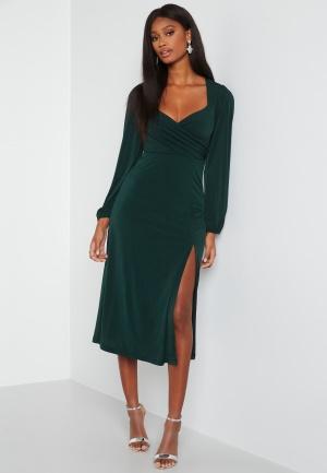 Chiara Forthi Giulia Long Sleeve Dress Dark green 42 - recommended by Miss Lopez