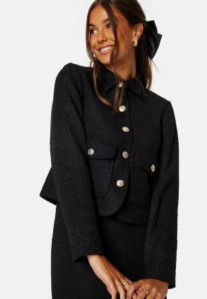 BUBBLEROOM Thara Bouclé Jacket Black 34 - recommended by Huda Jaafar