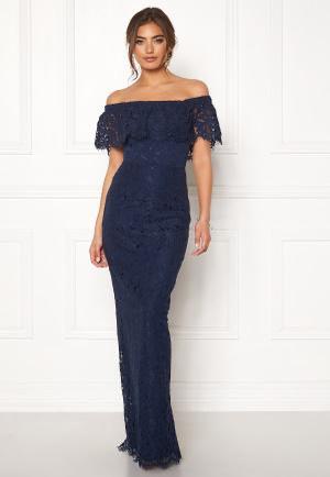Moments New York Rose Lace Gown Dark blue 34 - recommended by Miss Lopez