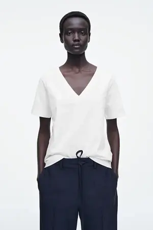 UK Cos white T  - recommended by Annemarie Moore