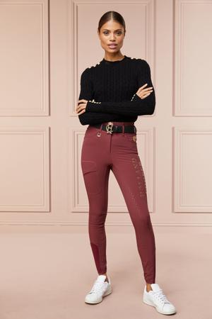 Ascot Breeches (Burgundy) - recommended by Aleyson Bickley