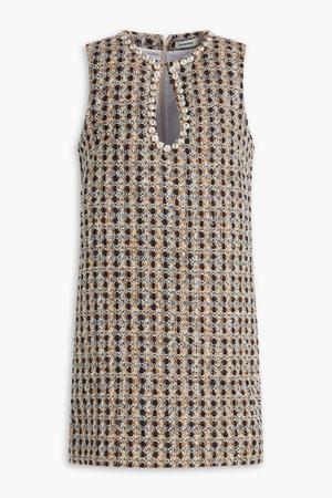 SANDRO Tweed Mini Dress - recommended by Ida Mei