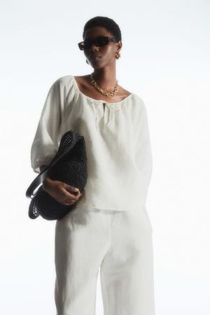 Balerina Neck floaty top - recommended by Lou Archell