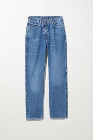 Skew High Crossover Jeans - Blue - recommended by Natali 