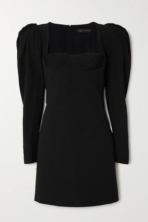 Versace - Sateen Mini Dress - Black - recommended by Miss Lopez