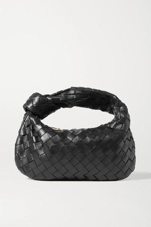 Bottega Veneta - Jodie Mini Knotted Intrecciato Textured-leather Tote - Black - recommended by Frida Kummerfeldt