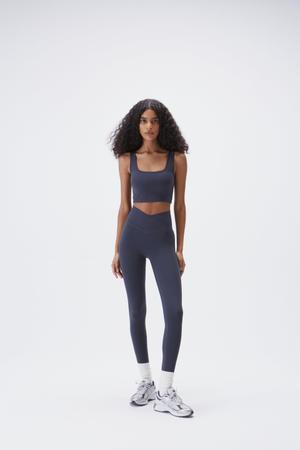 Ultimate Wrap Over Leggings - Midnight Blue - L / Regular - recommended by Lucy Moon