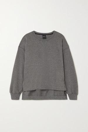 Nike - Yoga French Terry Sweatshirt - Dark gray - recommended by Melania Migliozzi