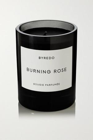 Byredo - Burning Rose Scented Candle, 240g - Black - recommended by Johanna  Bradford