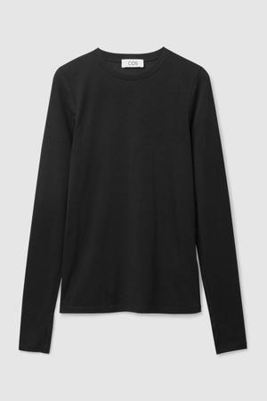 SLIM-FIT LONG-SLEEVE TOP - recommended by Rodja Pazooki