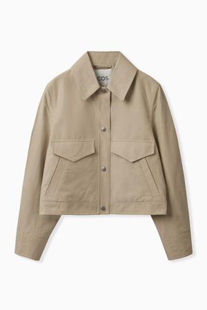 BOXY-FIT CROPPED JACKET - recommended by Vitaestilo