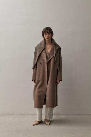 THE LONDON COAT - CHOCOLATE MELANGE - 3XS - recommended by Alina Vavilava