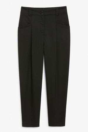 Balloon trousers - Black - recommended by Melania Migliozzi