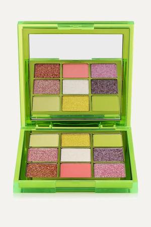 Huda Beauty - Obsessions Eyeshadow Palette - Neon Green - recommended by Ayeshabeautyblog
