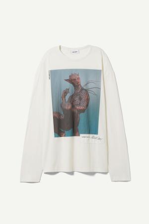 Double Longsleeve T-shirt - White - recommended by Fredrik Risvik