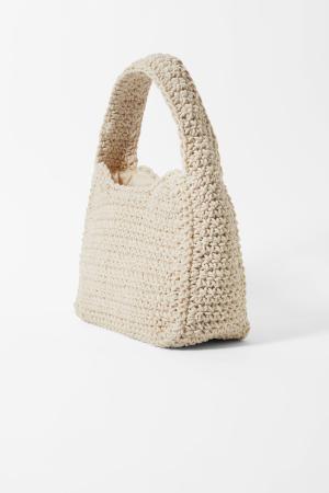 Iris Crochet Handbag - White - recommended by Lucy Moon