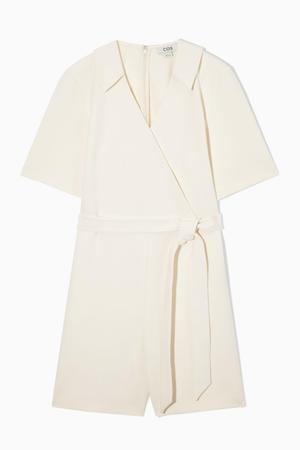 WRAP-EFFECT ROMPER - recommended by Lucy Moon