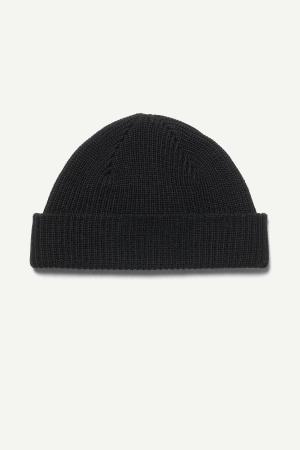 Stan Beanie - Black - recommended by MENSWEARBIBLE