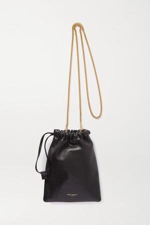 SAINT LAURENT - Leather Shoulder Bag - Black - recommended by Nina Retar (Nina’s favorites)
