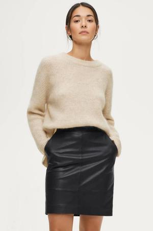 Skinnkjol Francie Mini Leather Skirt - recommended by Vitaestilo