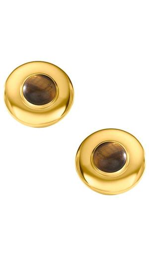 US link: Aureum Collective 'iris' tiger eye earrings - recommended by Trish ONeill