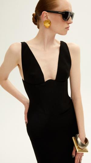 The New Arrivals Ilkyaz Ozel Anais Corset Mini Dress - recommended by Jovana Zuka