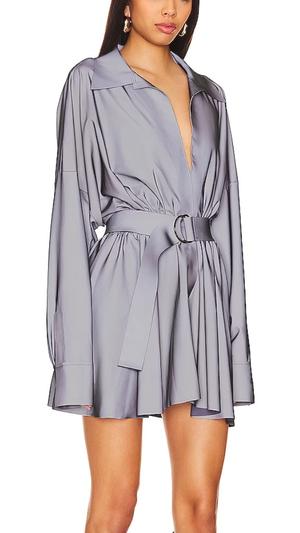 Norma Kamali Super Oversized Shirt Flared Mini Dress  - recommended by Jovana Zuka
