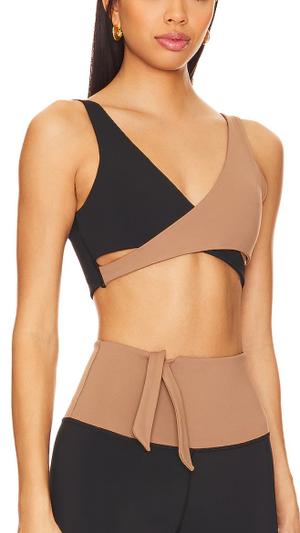 Nubyen Alicante V Neck Wrap Sports Bra  - recommended by Jovana Zuka