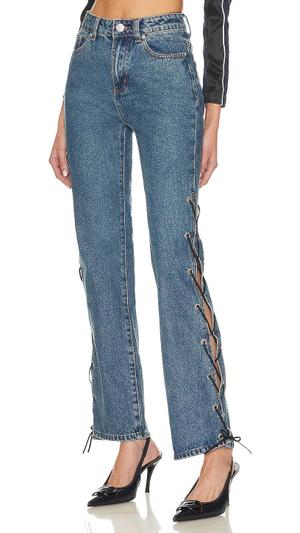 Superdown Jayda Lace Up Jean - recommended by Jovana Zuka
