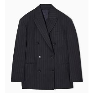 Oversized pinstriped wool blazer - recommended by Feodora Norgaard