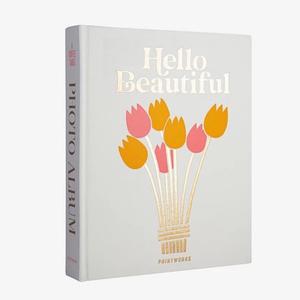Printworks Fotoalbum - Hello Beautiful (L), 21x28 cm - recommended by Benedicte Nernes