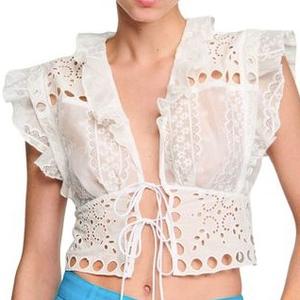 Sandro - ruffled top - recommended by Feodora Norgaard